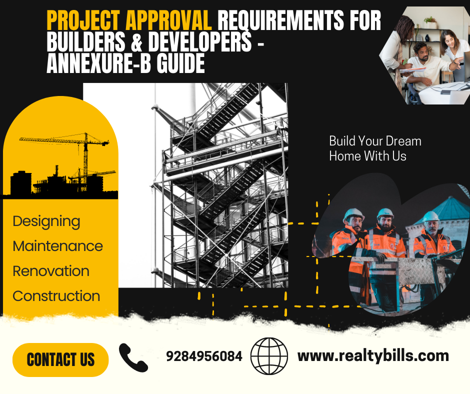 Project Approval Requirements for Builders Developers Annexure B